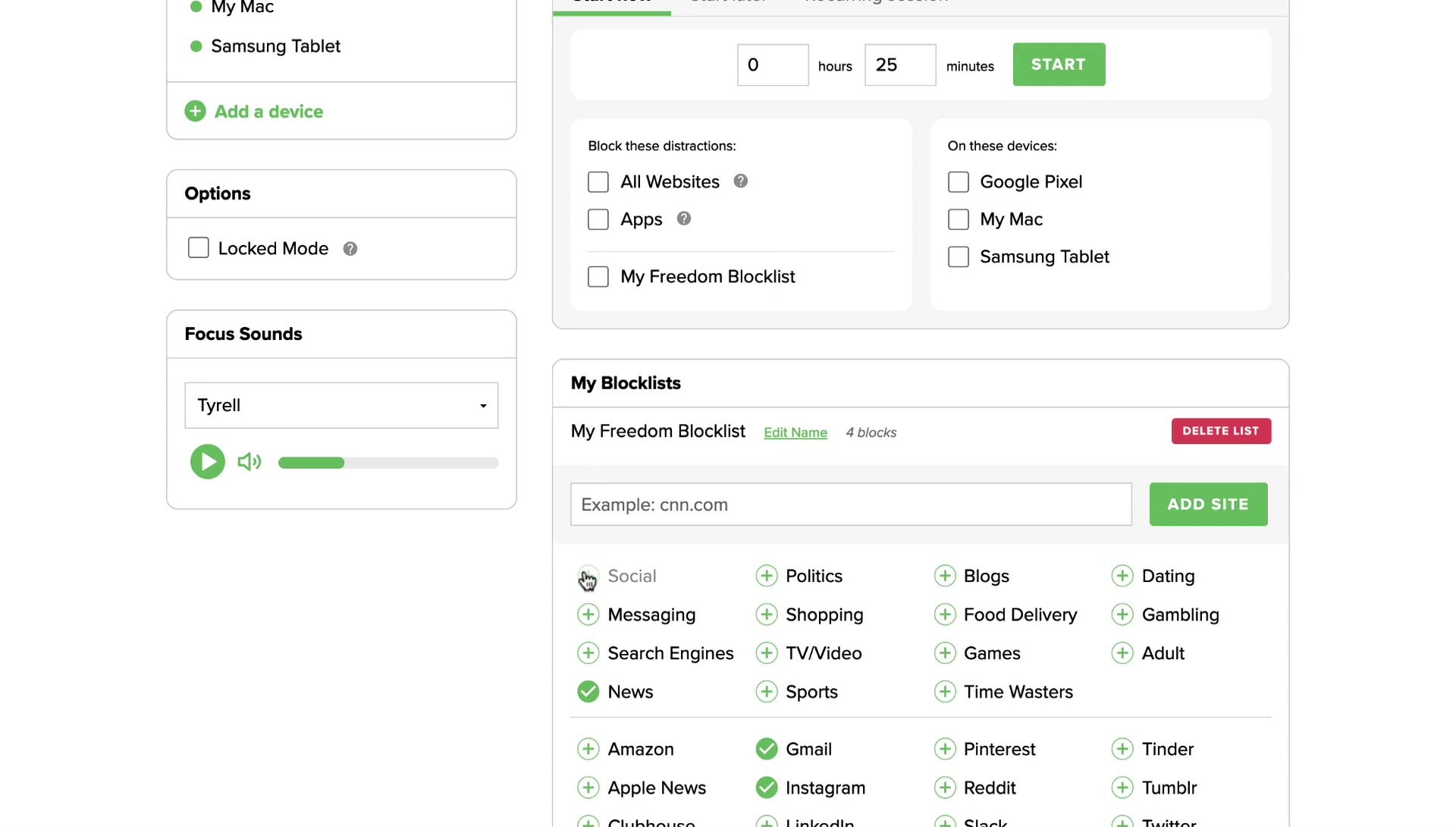 How to Create and Manage Block Lists in Freedom Online Dashboard