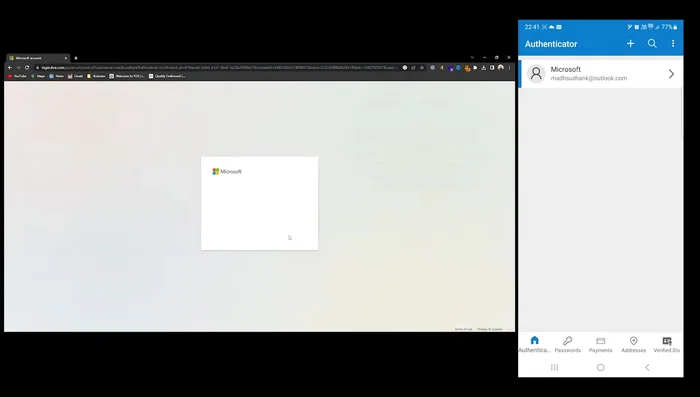 Save your backup codes in a safe place.
