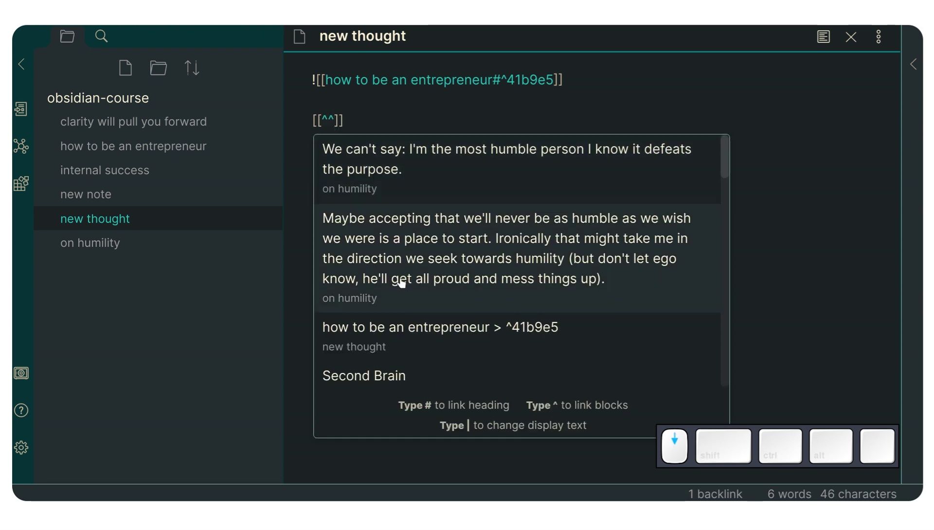 Obsidian 9.6: Master Linking to Blocks and Headings for Enhanced Note-Taking