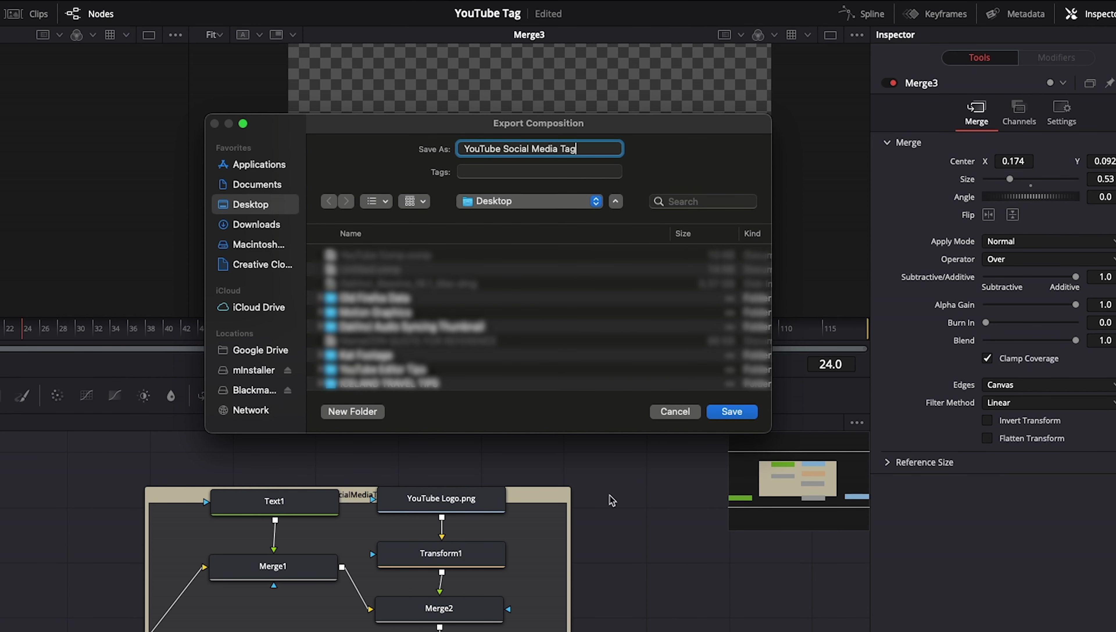 Fastest Social Media Motion Graphic in DaVinci Resolve Fusion