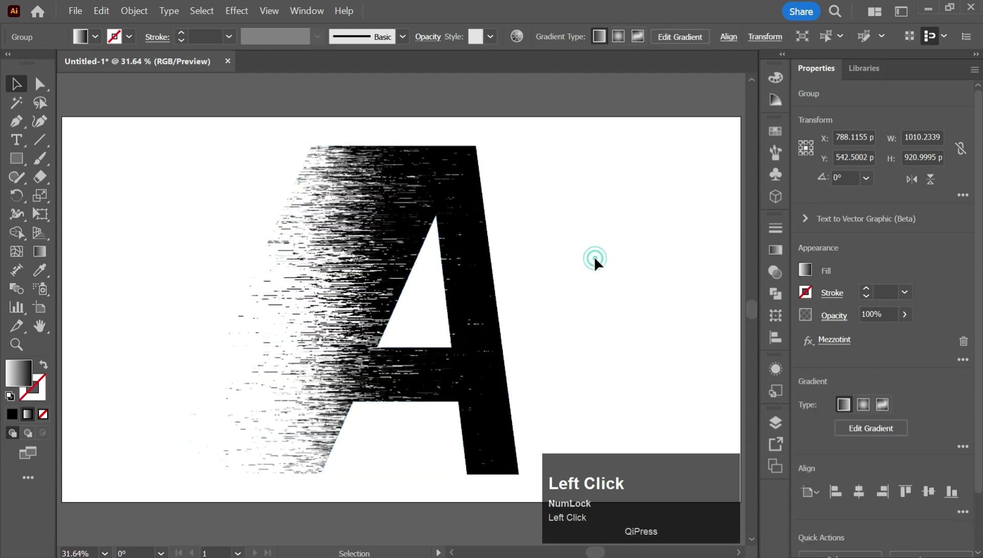 Create a Dispersion Text Effect in Adobe Illustrator