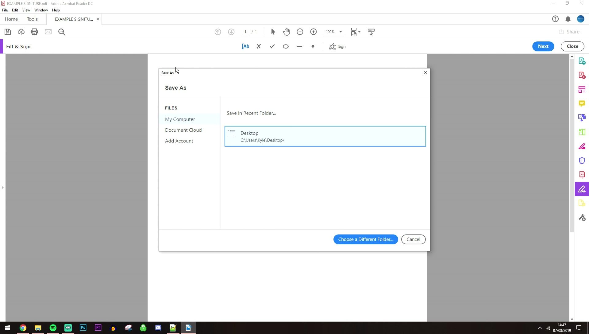 Easiest Way to Electronically Sign PDF Files on Windows & Mac