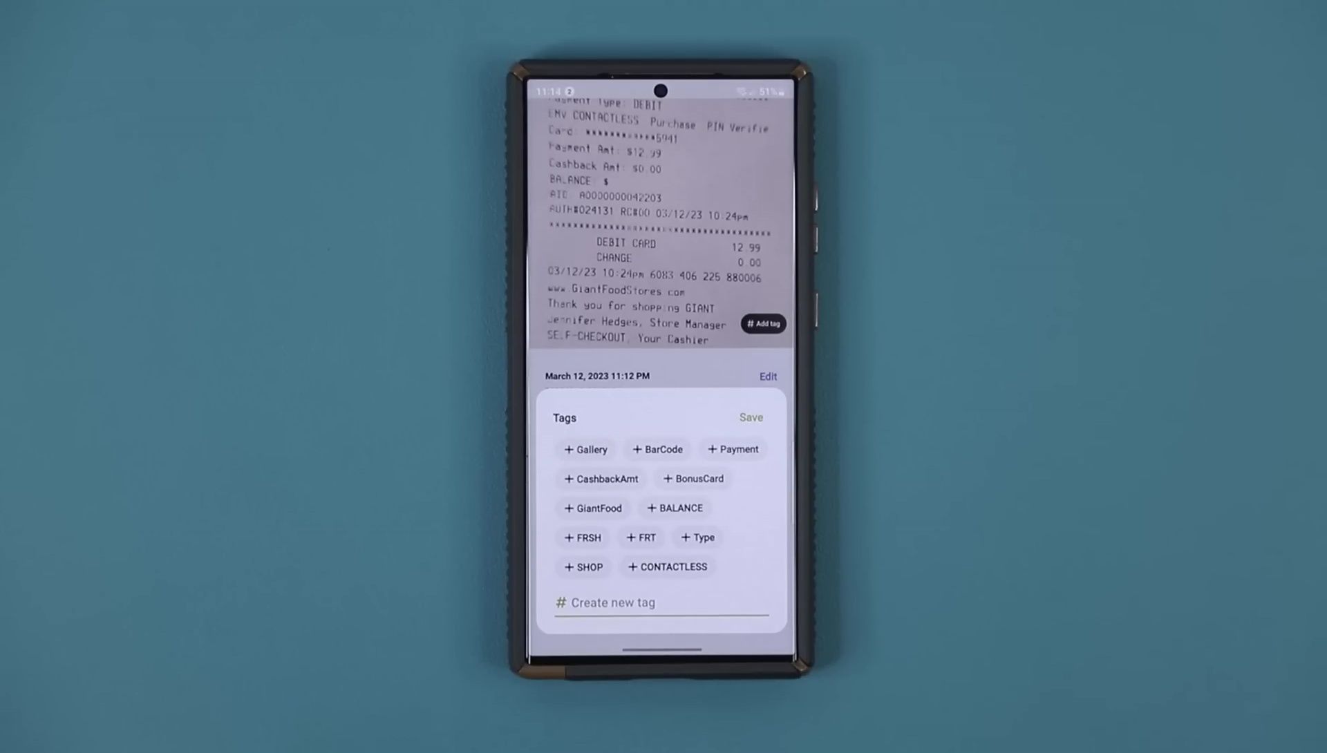 Effortlessly Scan Documents & Organize Them on Your Samsung Galaxy S23 Ultra