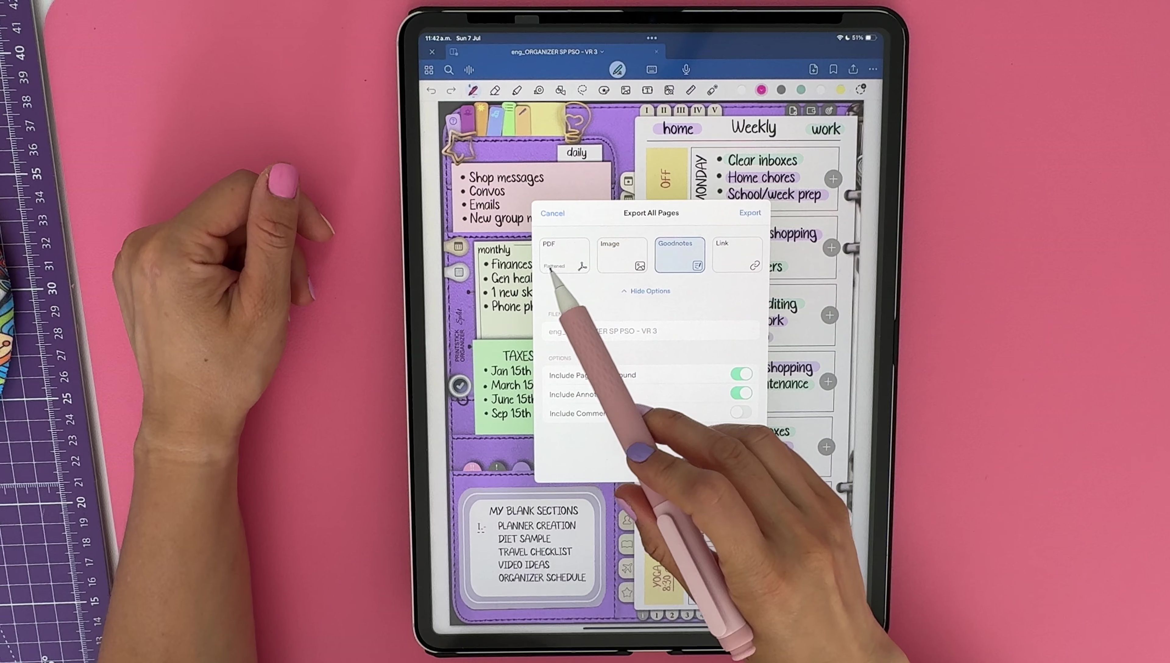 GoodNotes Tutorial: Mastering Digital Planning on iPad