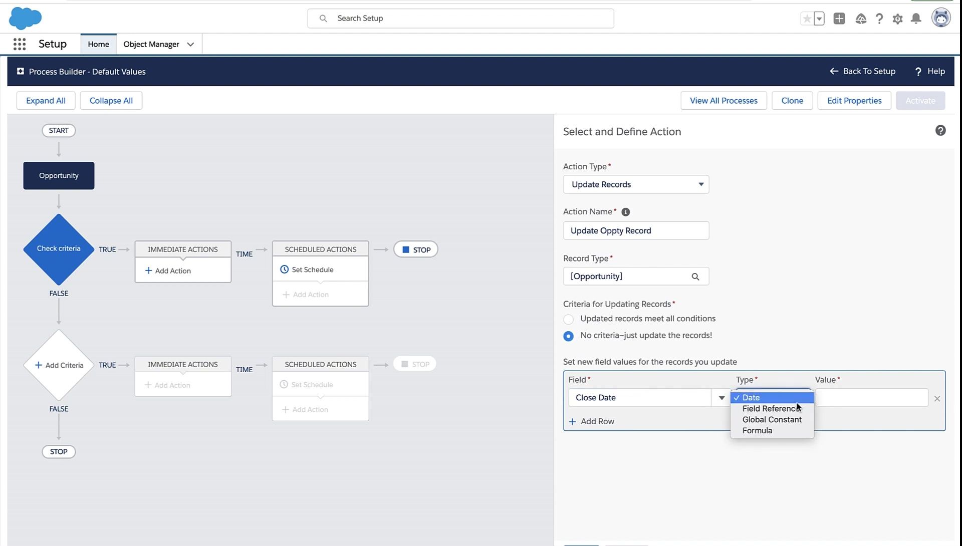 3 Efficient Ways to Set Default Values for Salesforce Records