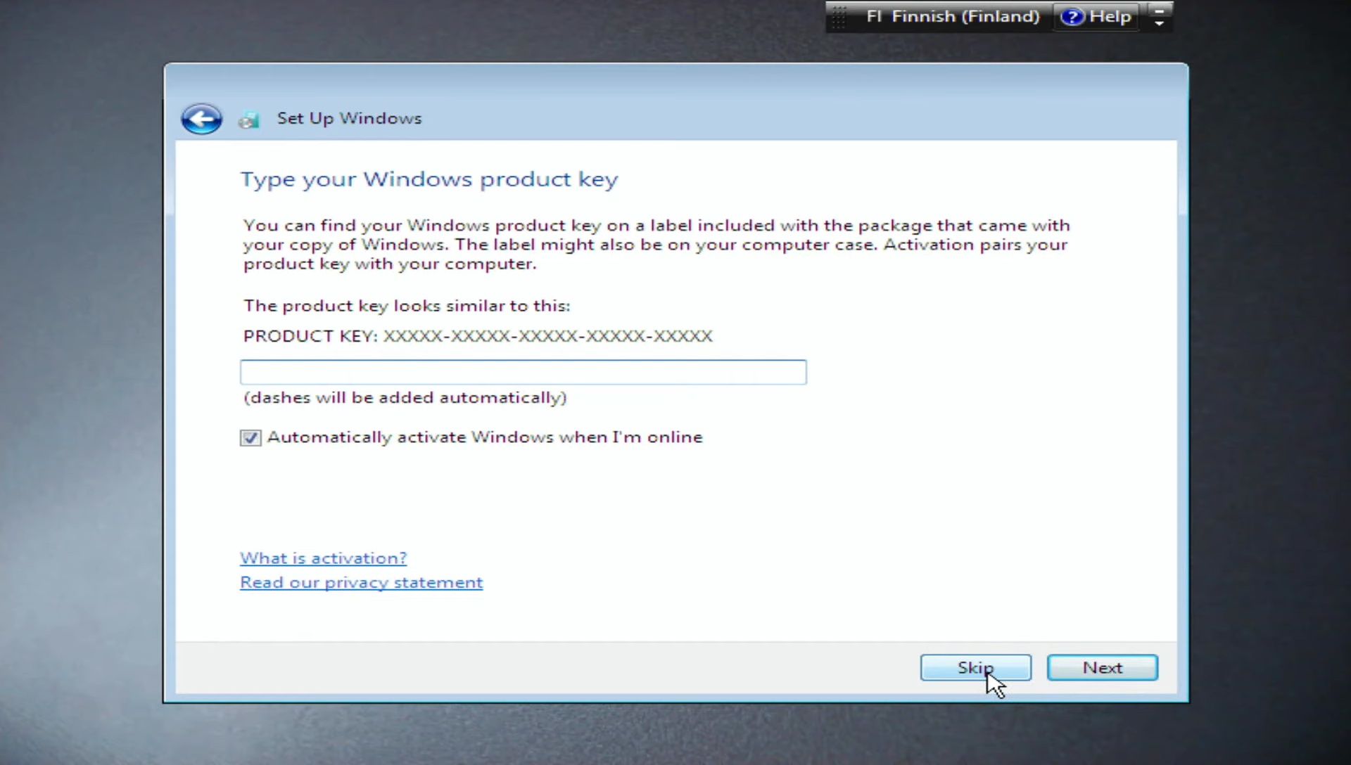 Bypass Windows 7 Installation Error: Disable Child Completion
