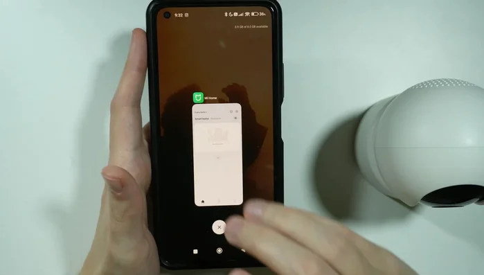 Reopen the Xiaomi Home app and try connecting again.