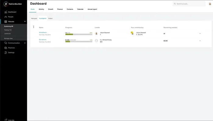 Create a new calendar page by going to your website, selecting your site, and clicking 'Add new page'. Name your calendar, select 'Calendar' as the page type, and choose whether to include top/supporter navigation.