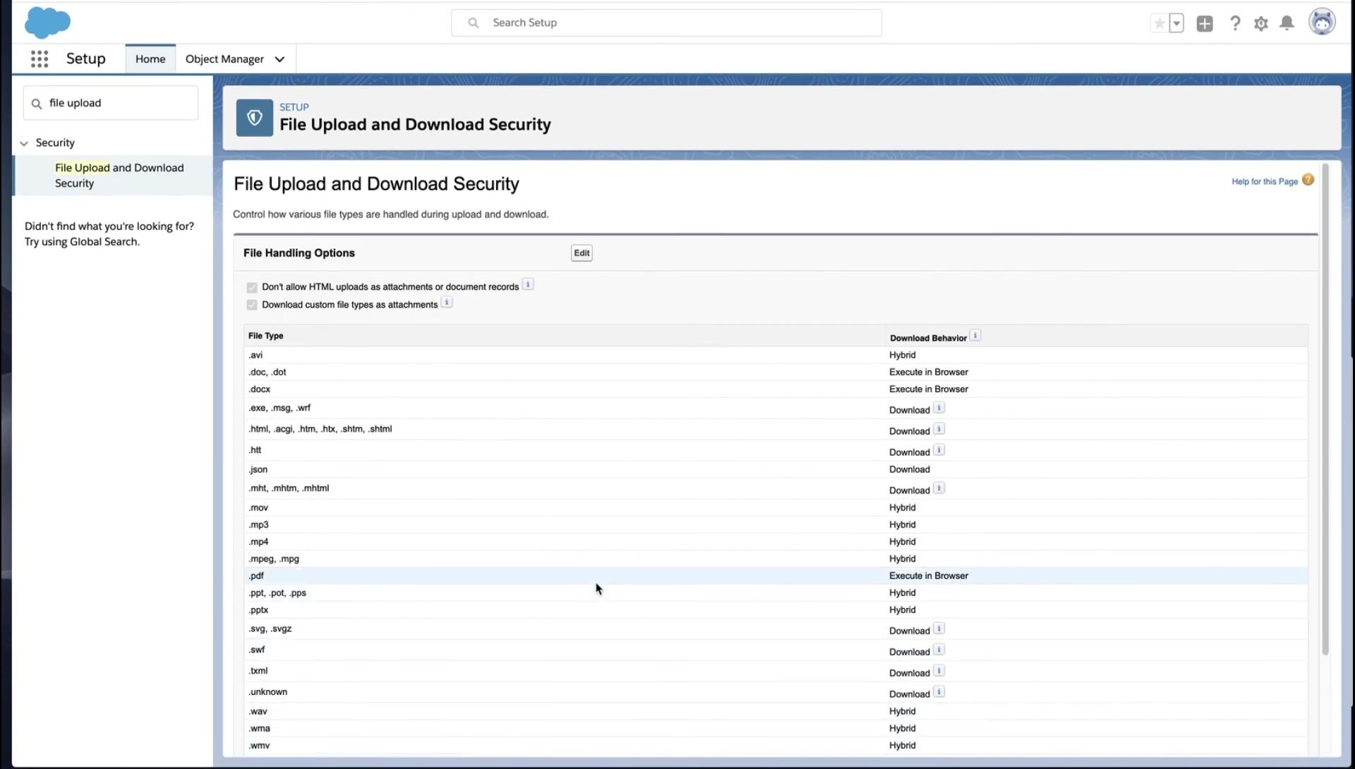 Boost Salesforce Security: Configuring File Upload & Download Settings