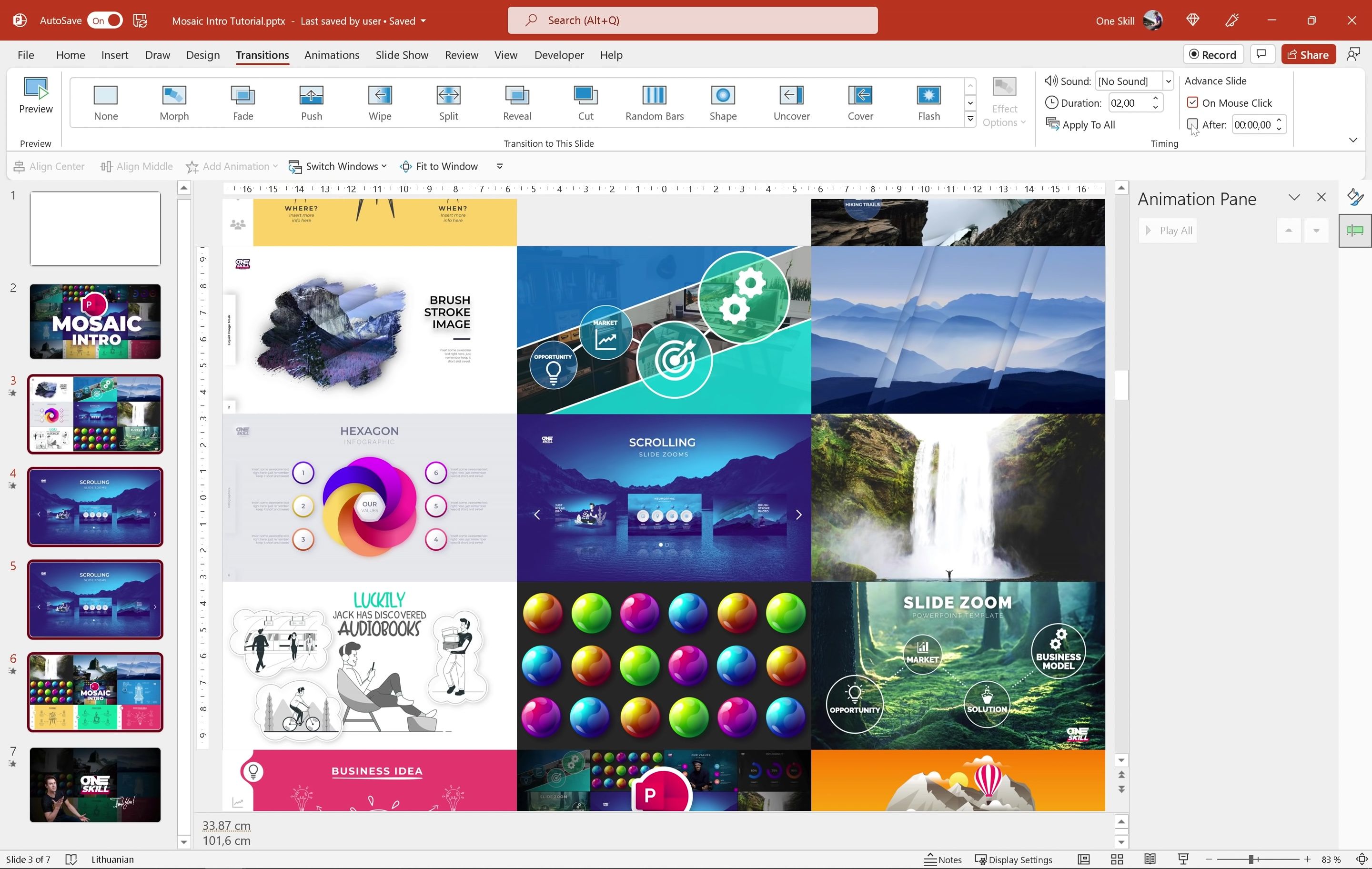 PowerPoint Magic: Create Stunning Scrolling Mosaic Video Intros