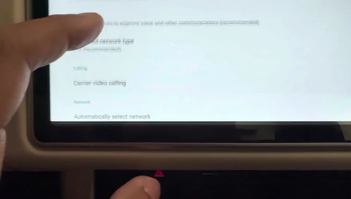 Ensure 'Carrier video calling' is ON.
