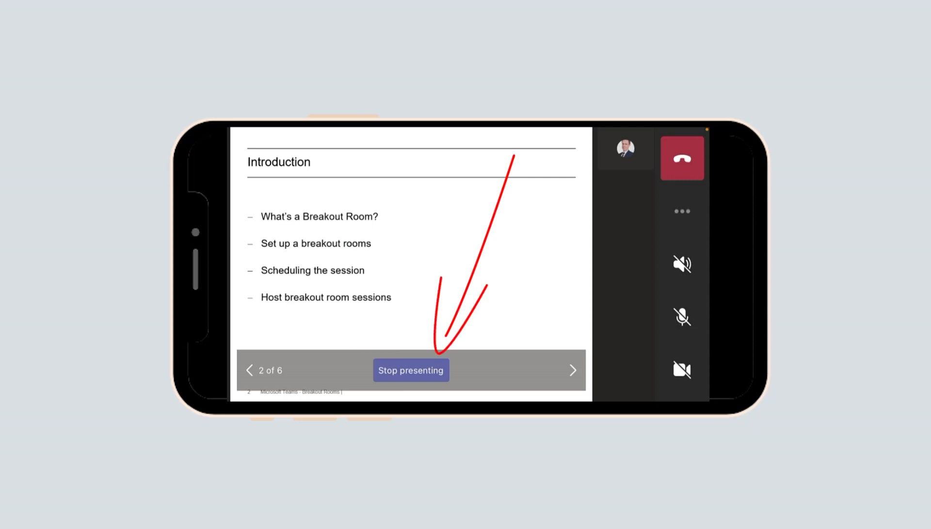Share PowerPoint Presentations in Teams Meetings Using Your Mobile Phone