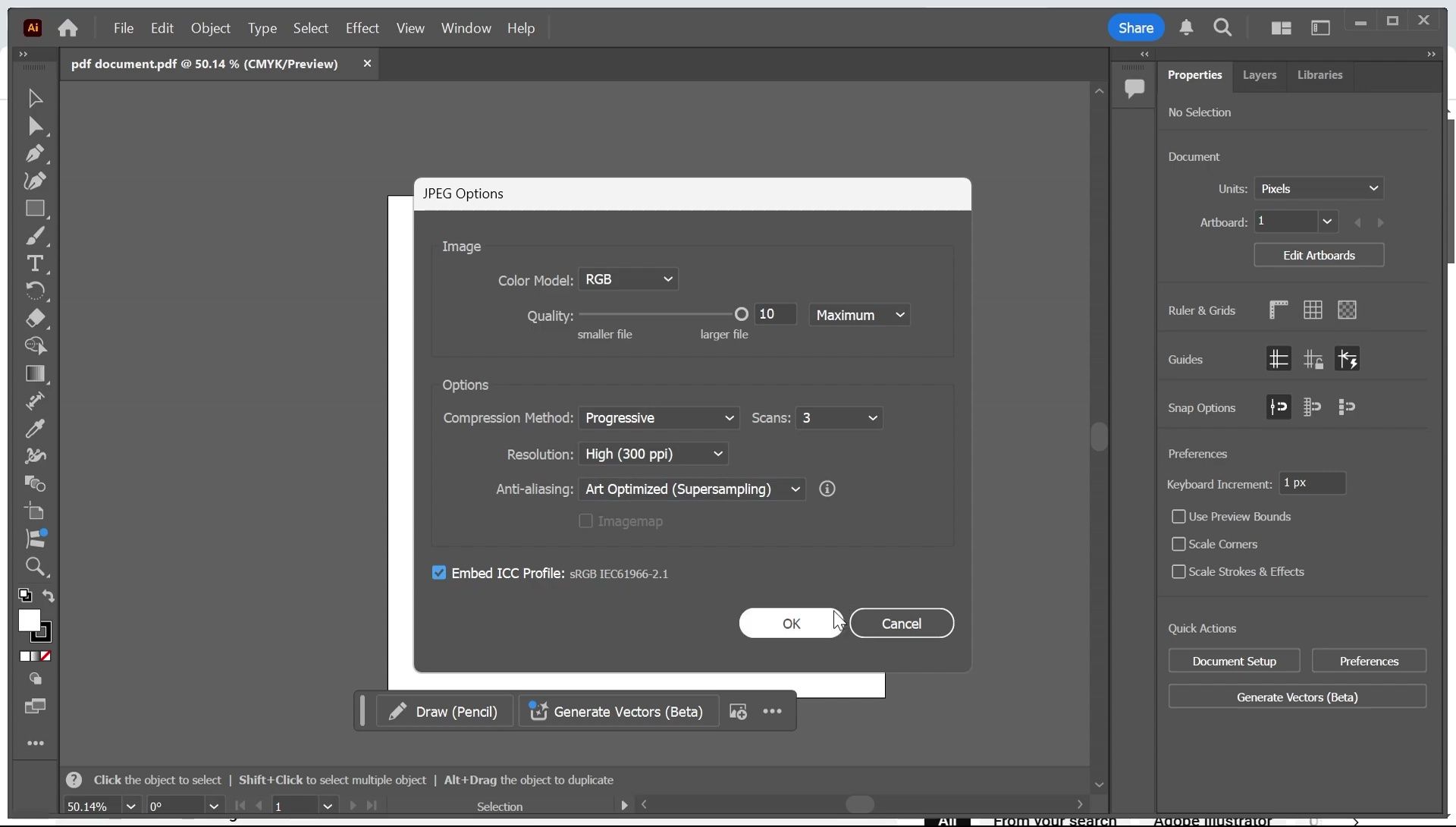 Export Illustrator Projects as High-Quality JPEGs: A Definitive Guide