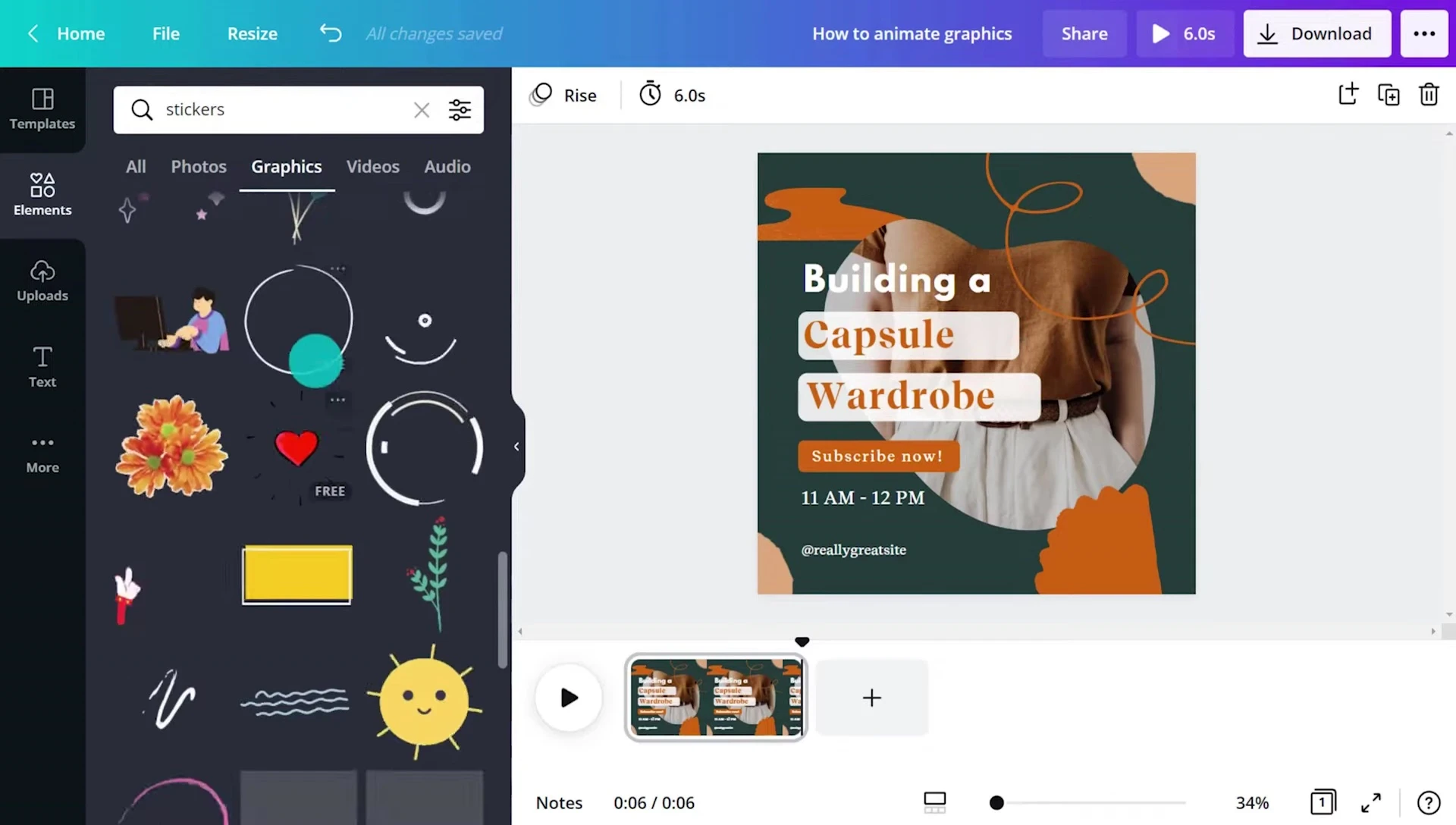 Master Canva Animations: Create Stunning Social Media Posts in Minutes