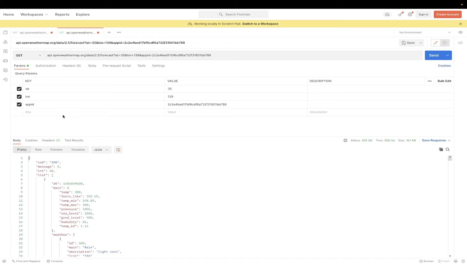 Fastest & Easiest Way to Use OpenWeatherMap API with Postman