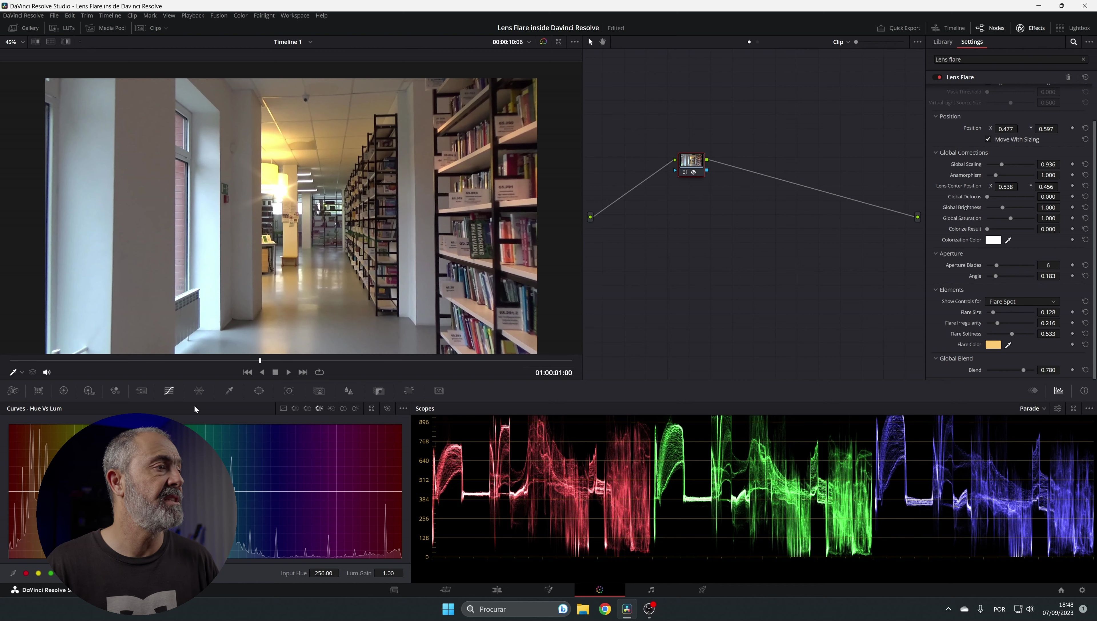 Add Stunning Lens Flares to Your Videos in DaVinci Resolve (Easy Tutorial)
