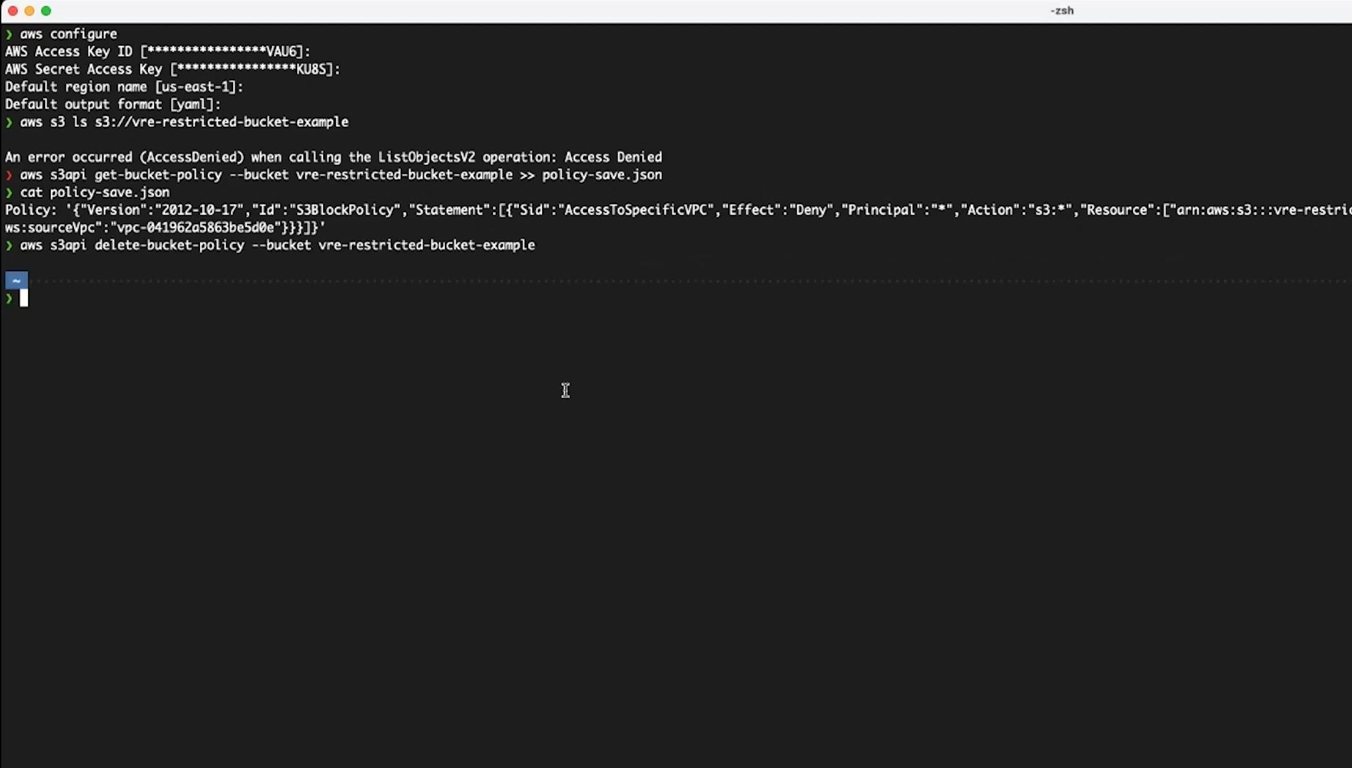 Fix S3 Bucket Inaccessibility Due to Incorrect VPC Endpoint ID