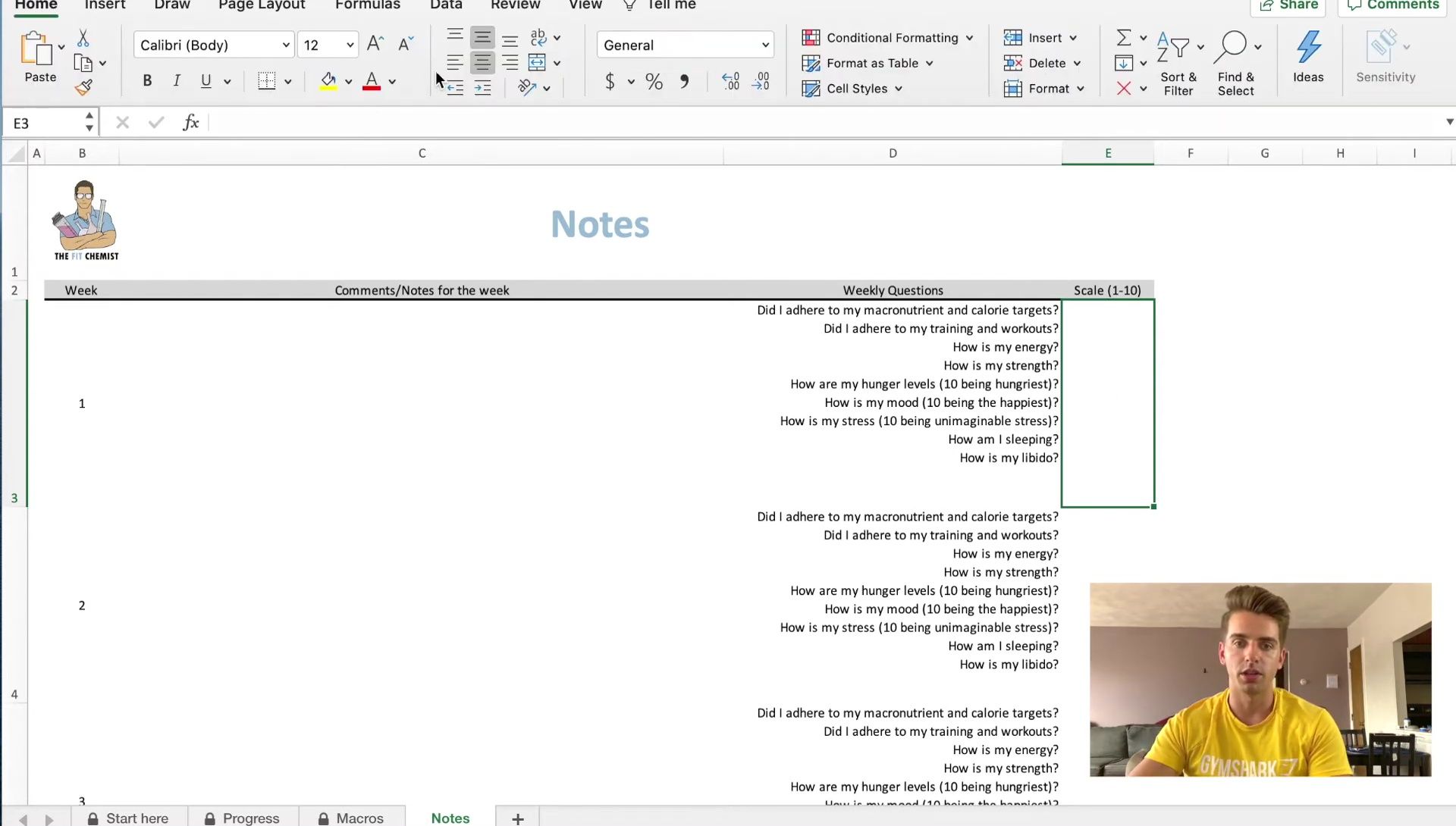 Master Your Diet with This Free Calorie Tracking Spreadsheet Tutorial