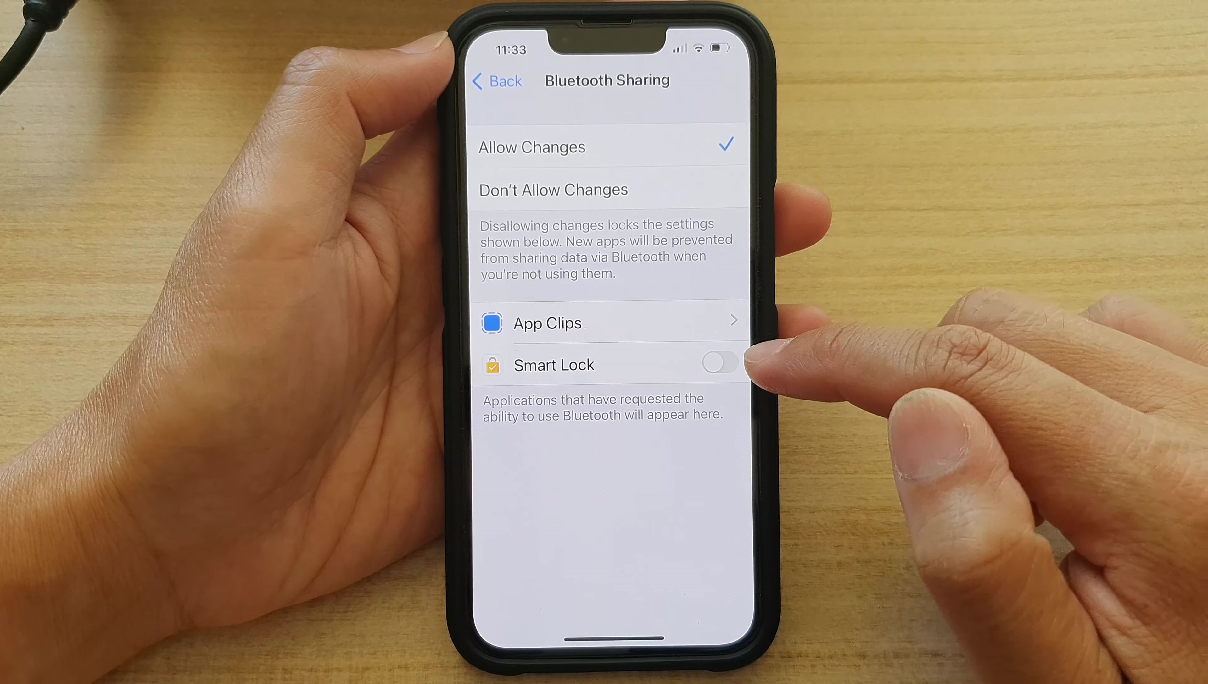 How to Enable/Disable App Bluetooth Data Sharing on iPhone 13