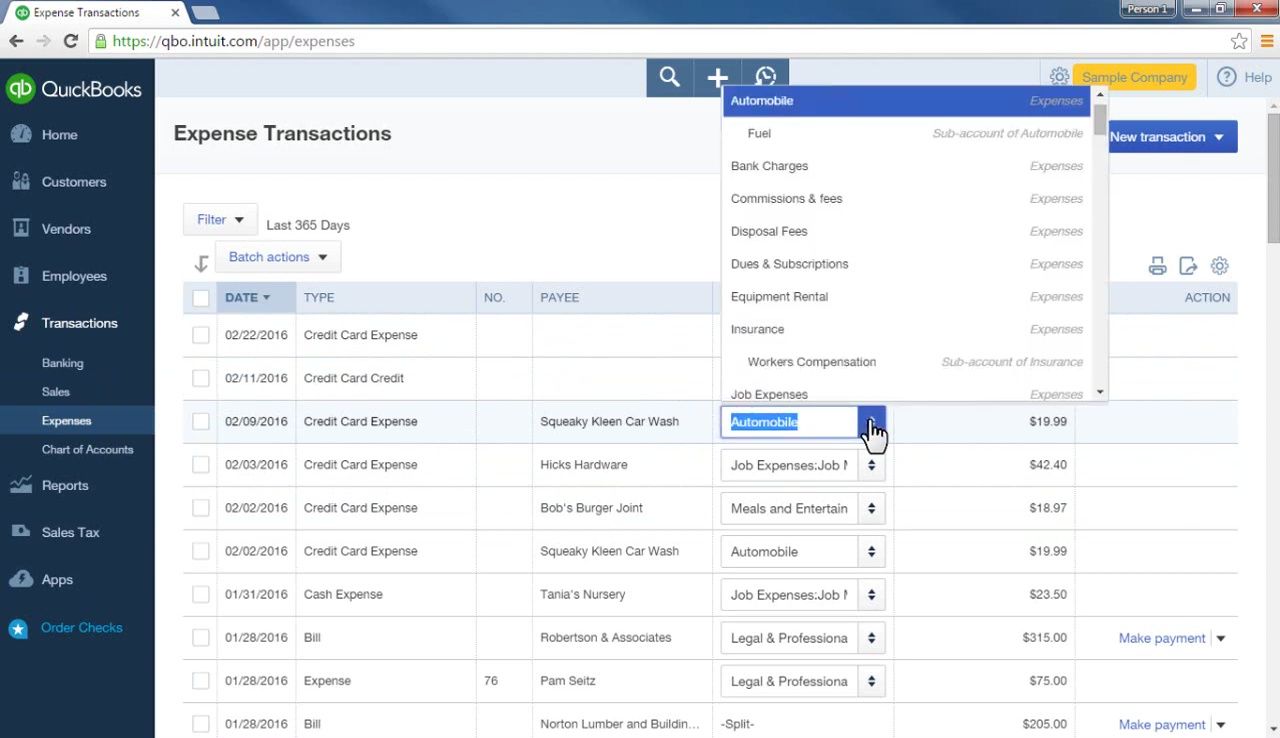 QuickBooks Online: How to Easily Fix Expenses in the Wrong Account Category