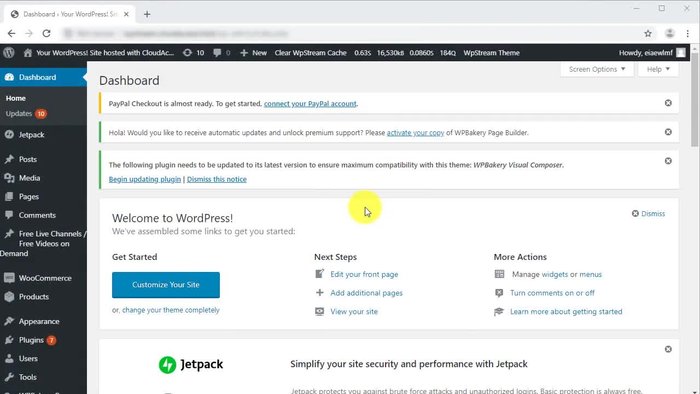 Navigate to the WP Stream plugin options and click on 'WP Stream Media Management'.
