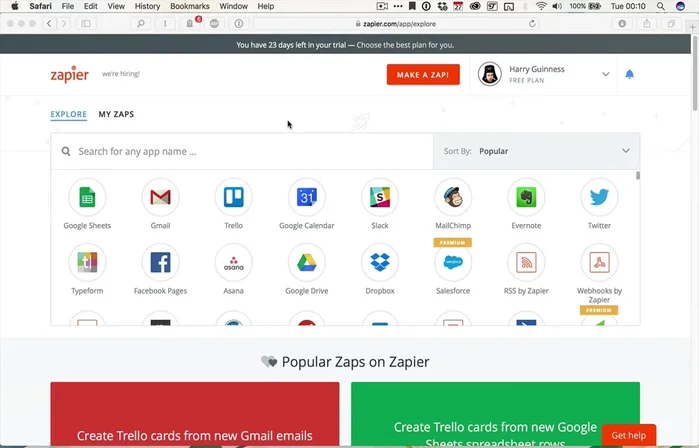 Create a new Zap. Choose 'RSS by Zapier' as the trigger app and select 'New Item' as the trigger event.
