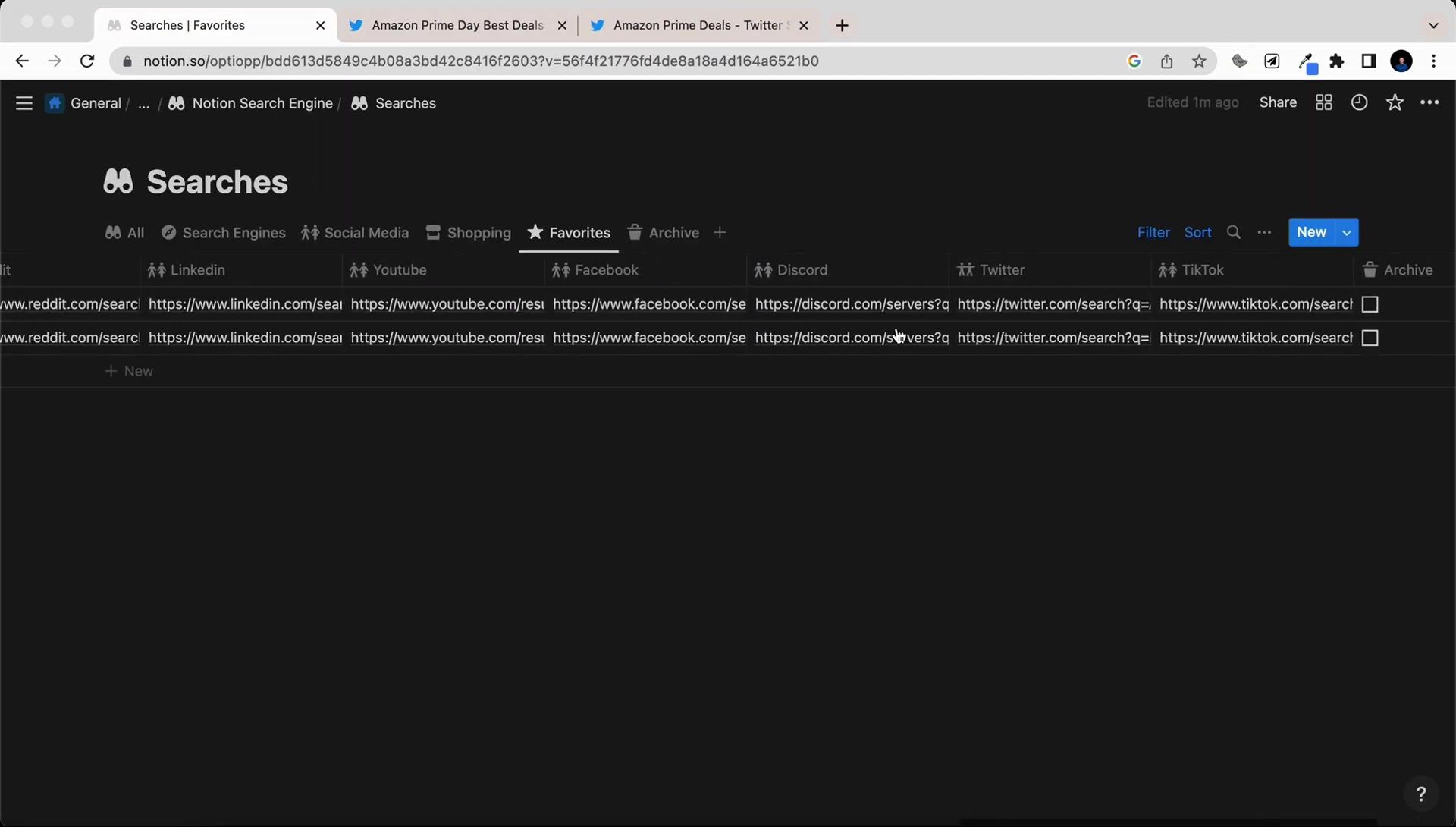 Notion Search Engine: Your Personalized Multi-Website Search Tool