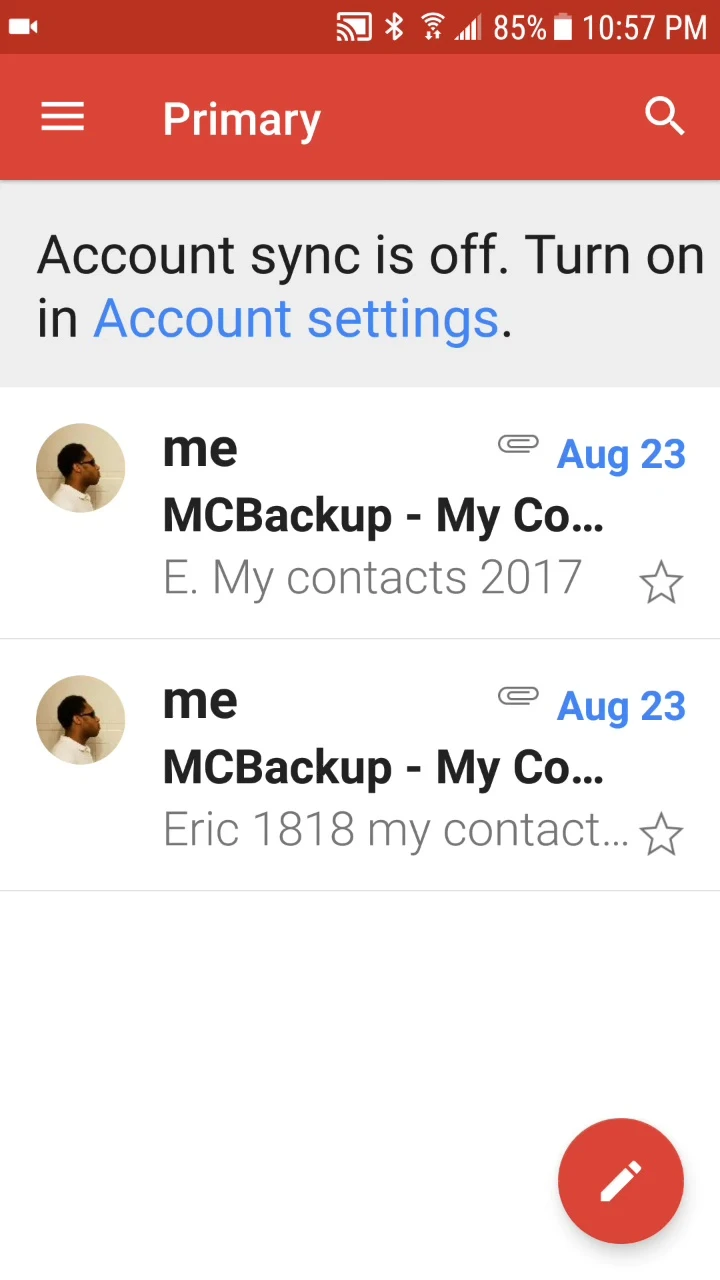 Effortlessly Backup Your Contacts with My Contacts Backup App!
