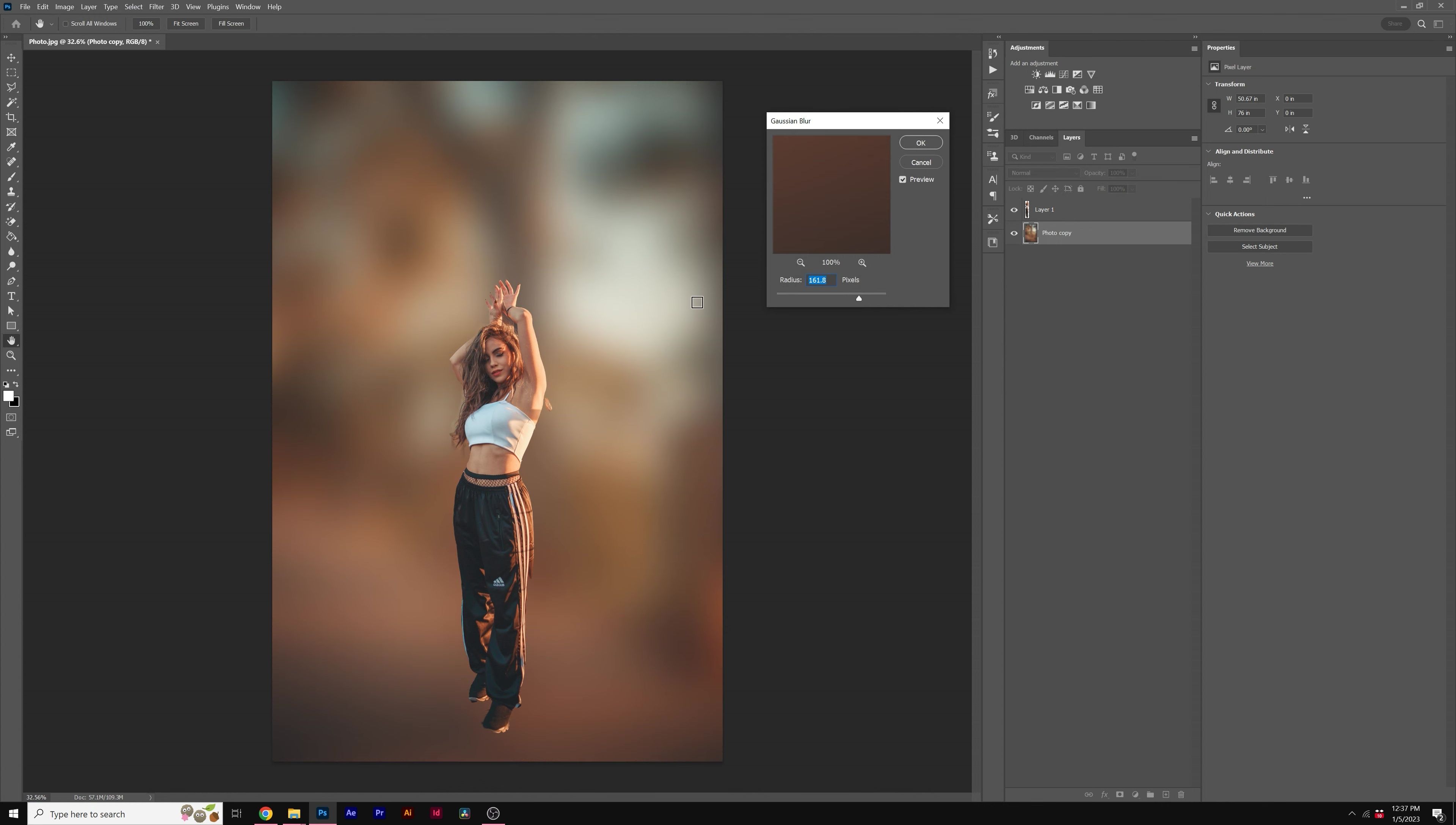 Blur Background in Photoshop: The Fastest & Easiest Method