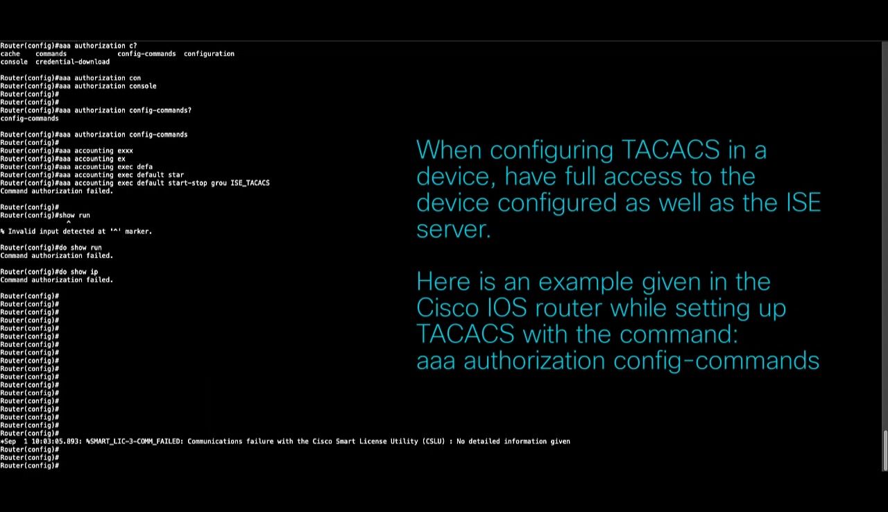 Troubleshooting ICE 3.3 Astax Server TACACS+ Integration