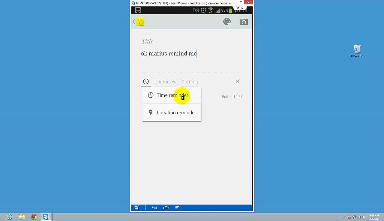 Quick & Easy Google Keep Reminders: Time & Location Based