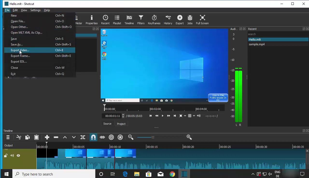 How to Install and Use Shortcut Video Editor on Windows 10