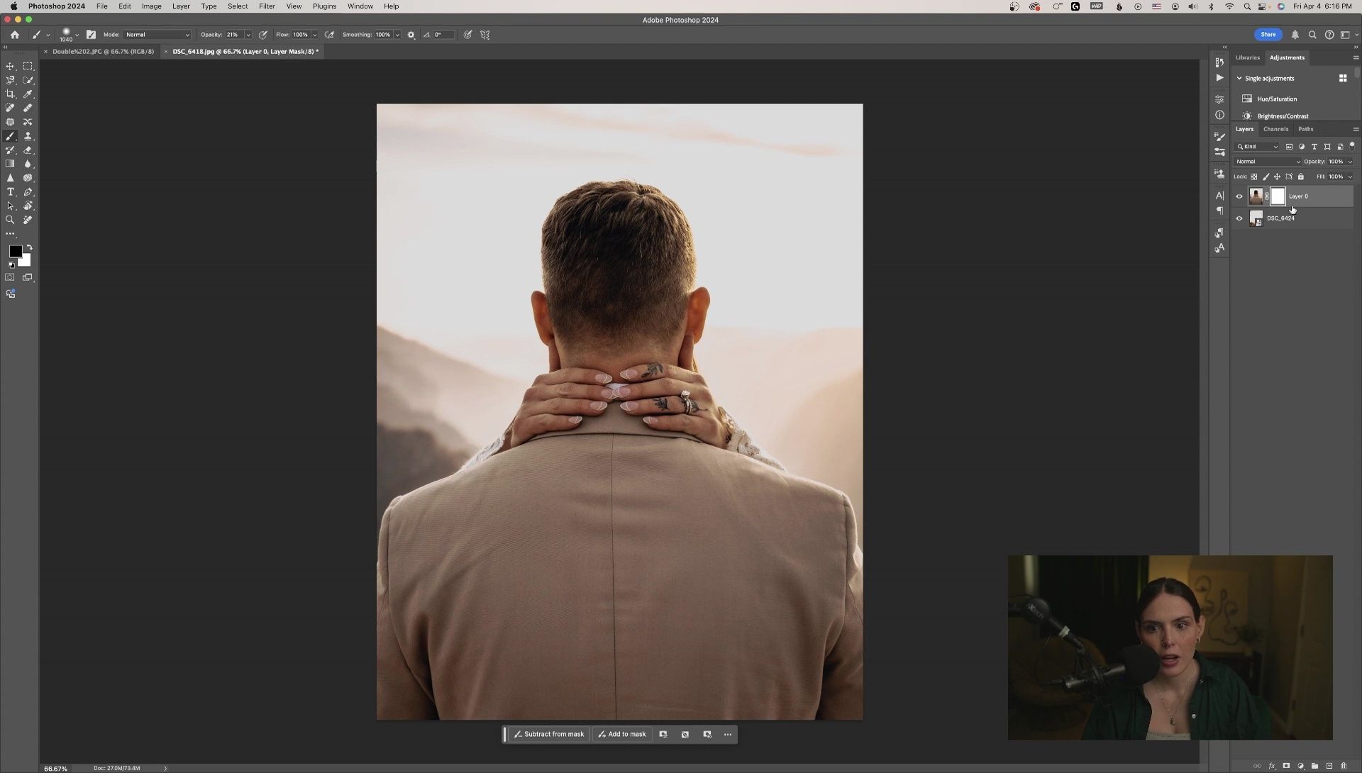 Double Exposure in Photoshop: A Seamless Blending Technique