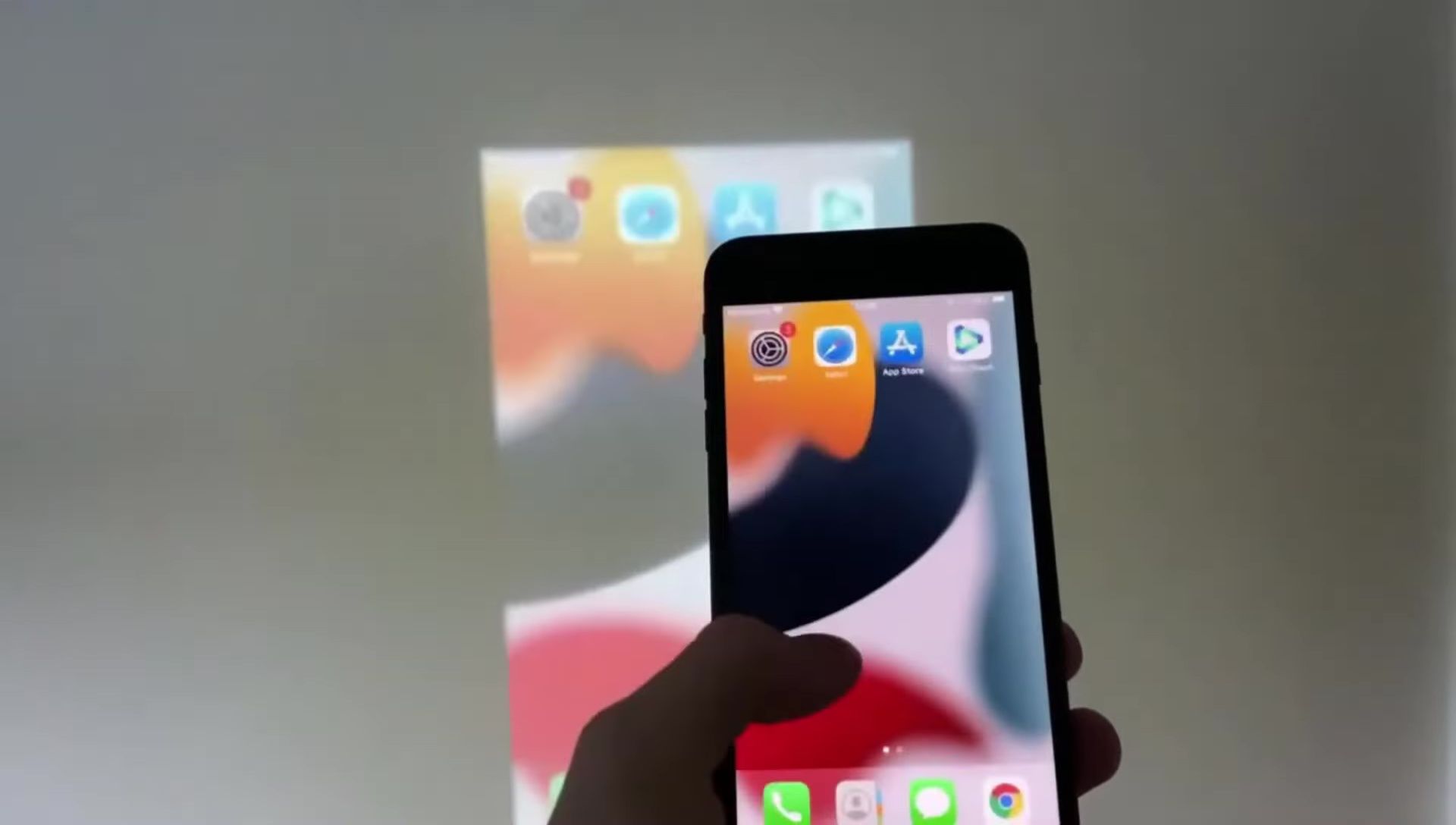 Turn Your Phone into a Mobile Projector with Hollow Flash!