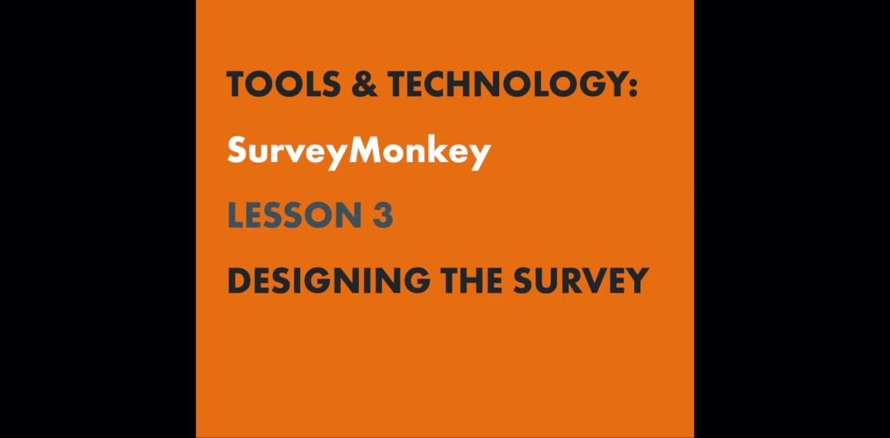SurveyMonkey Mastery: Design Surveys Like a Pro (and Save Time & Money!)