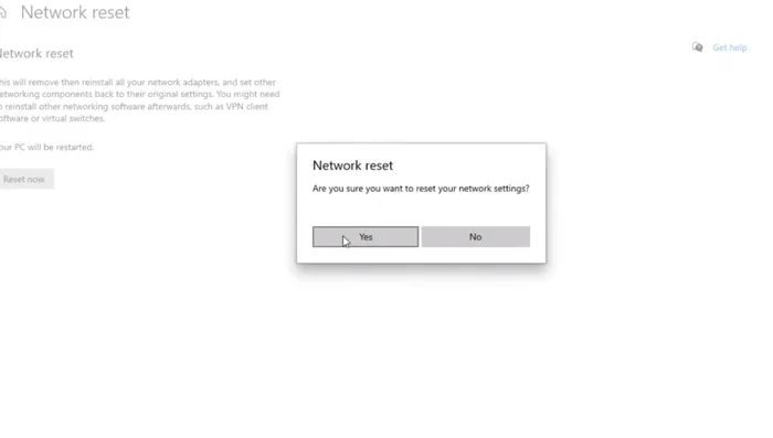 Sign out and restart your PC