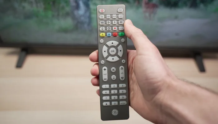 Press the corresponding device button (TV, Cable Box, DVD, Audio).