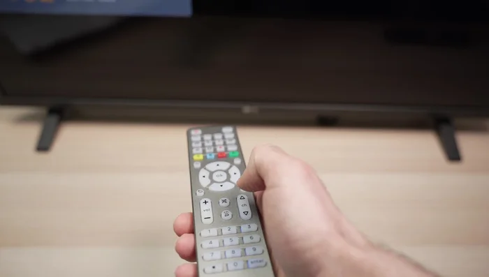 Test the remote control to see if the buttons are working.