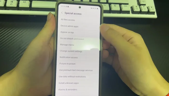 Click "Change system settings", find suspicious apps, and turn off the button next to them.