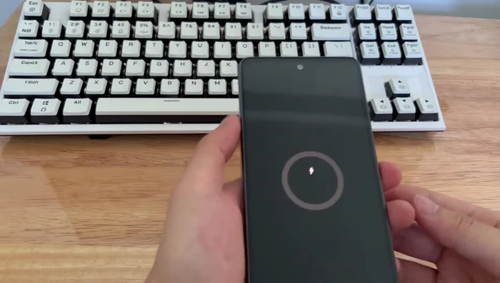 Connect your phone to the PC via USB cable.